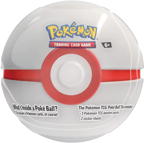 Pokémon Ball Tin 2023 - EN Premier Ball - Pokemon Ball Tin 2023 EN Premier Ball