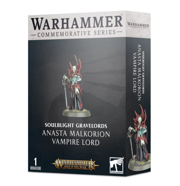 Warhammer Commemorative Series - Soulblight Gravelords Anasta Malkorion Vampire Lord - Warhammer Commemorative Series Soulblight Gravelords Anasta Malkorion Vampire Lord
