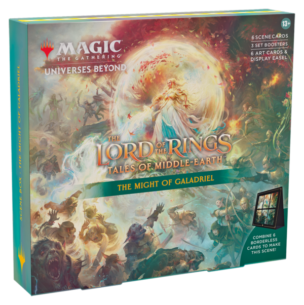 MTG Lord of The Rings Tales of Middle-Earth Scene Box - The Might of Galadriel - MTG Lord of The Rings Tales of Middle Earth Scene Box The Might of Galadriel