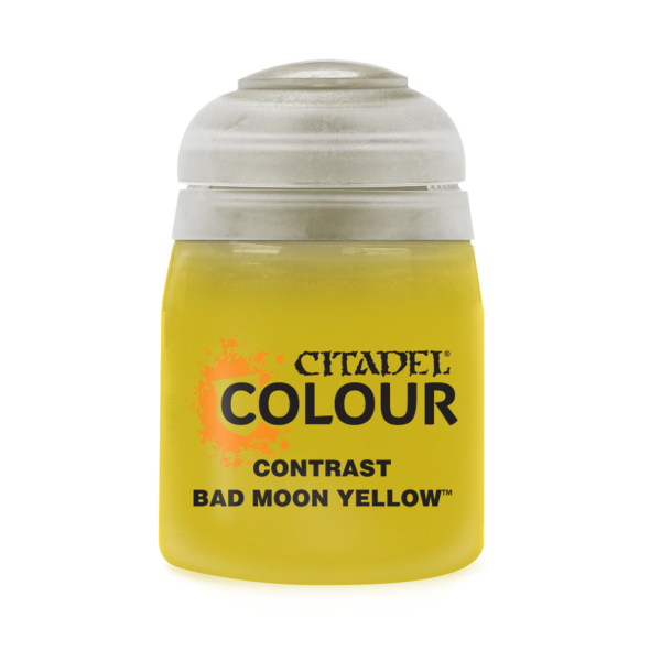 Citadel Contrast Bad Moon Yellow (29-53) - https trade.games workshop.com assets 2022 06 Bad Moon Yellow Contrast 18ml 2022 New