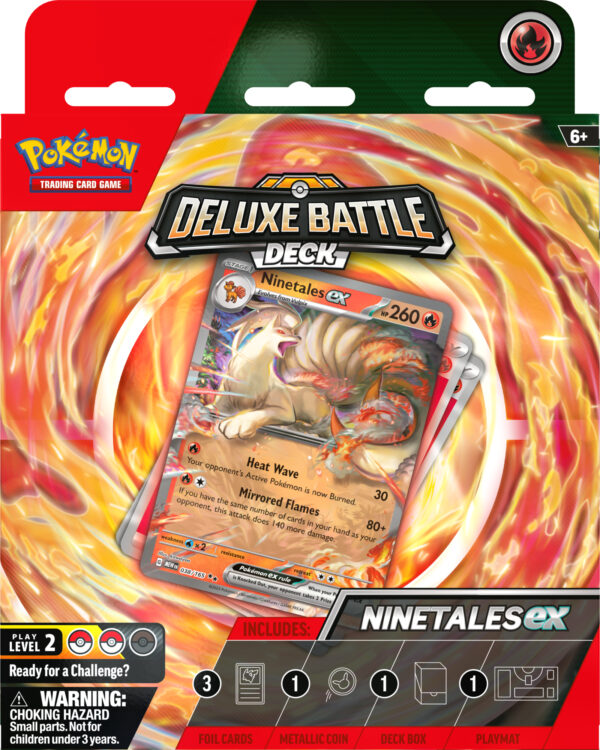 Pokémon TCG: Ninetales ex Deluxe Battle Deck - Pokemon TCG Ninetales ex Deluxe Battle Deck