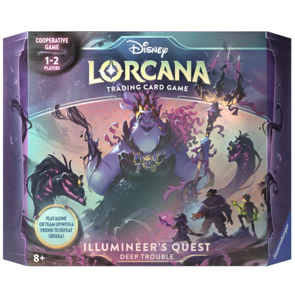 Lorcana TCG: Ursula's Return - Illumineer's Quest Deep Trouble - EN - Lorcana TCGUrsulas Return – Illumineers Quest Deep Trouble – EN