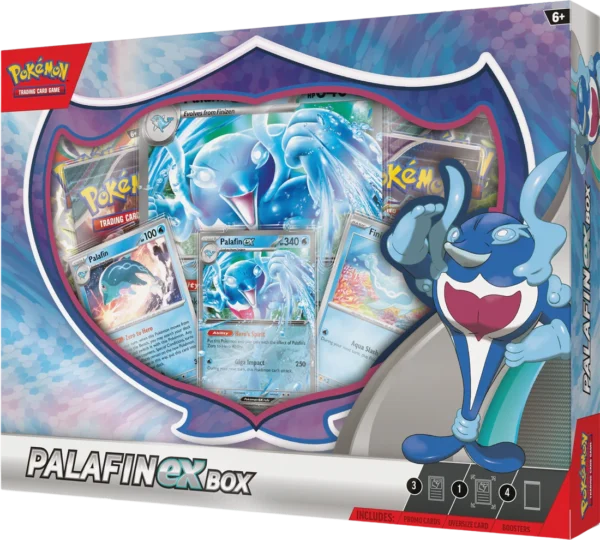 Pokémon TCG - Palafin EX Box - EN - Pokemon TCG Palafin EX Box EN