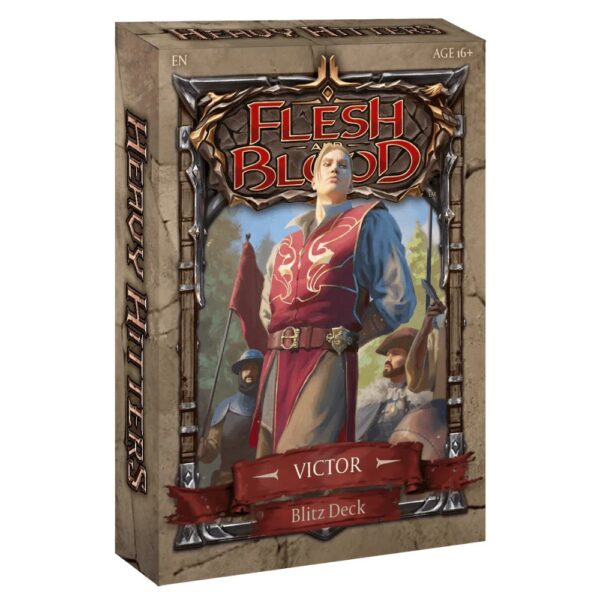 Flesh and Blood – Heavy Hitters Blitz Deck – Victor - Flesh and Blood – Heavy Hitters Blitz Deck – Victor