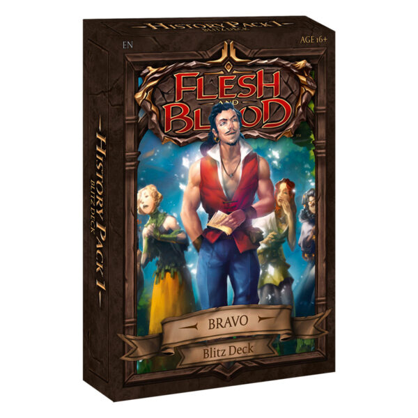 Flesh and Blood – History Pack 1 Blitz Deck – Bravo - Flesh and Blood – History Pack 1 Blitz Deck – Bravo