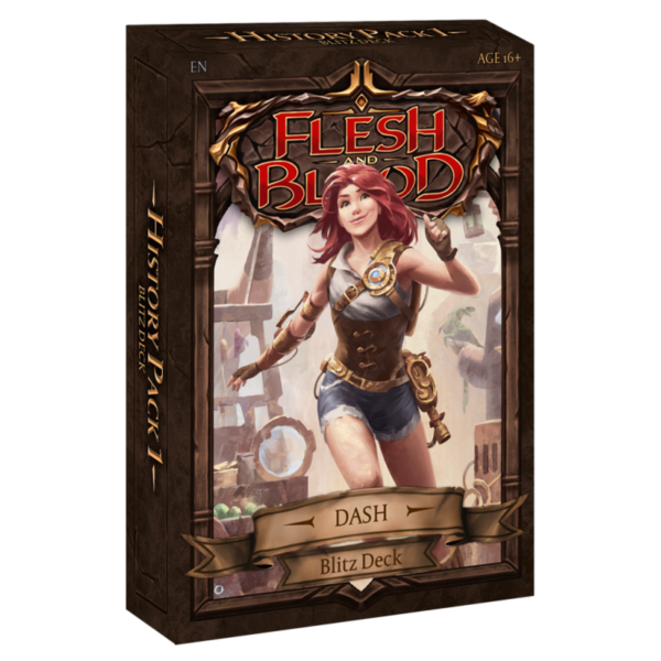 Flesh and Blood – History Pack 1 Blitz Deck – Dash - dash history pack blitz deck flesh and blood