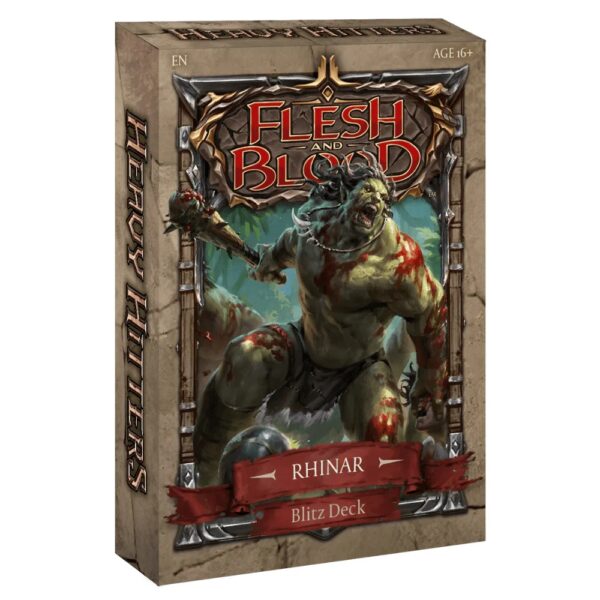 Flesh and Blood – Heavy Hitters Blitz Deck – Rhinar - fdg