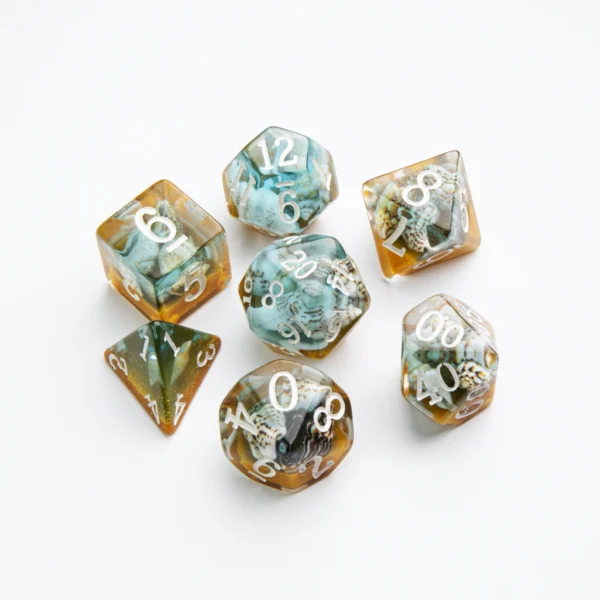 Gamegenic - Embraced Series - Summer Time - RPG Dice Set (7pcs) - GG RPG SummerTime Group 2 B4A3793 1 U6nkKOPmy