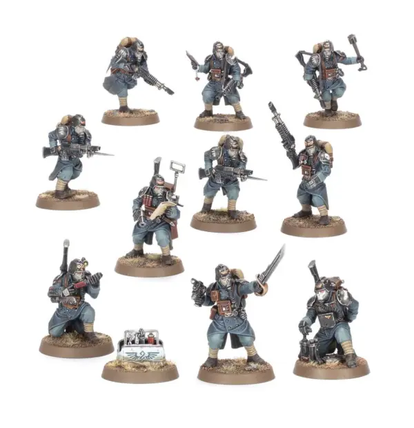 Warhammer 40K - Veteran Guardsmen (102-87)