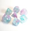 Chessex Nebula Wisteria/white Luminary 7-Die Set