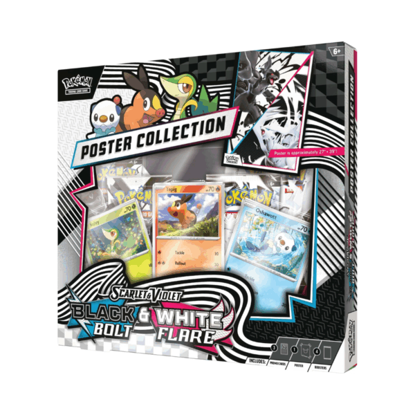 Pokémon Black Bolt & White Flare Unova Poster Collection