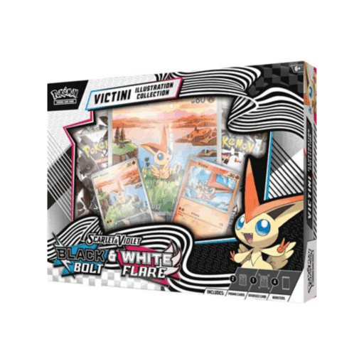 Pokémon Black Bolt & White Flare Unova Victini Illustration Collection - EN