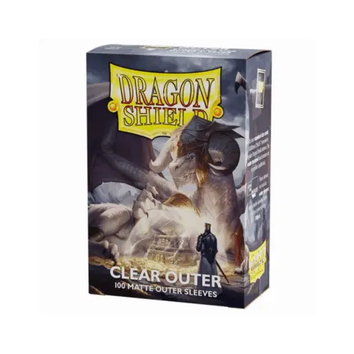 Dragon Shield - Clear Outer - Matte - 100 Outer Sleeves