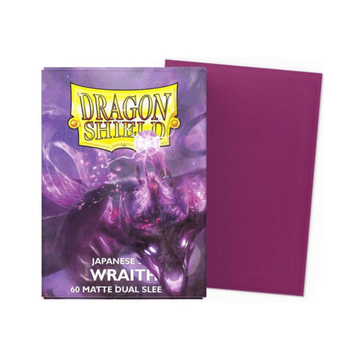 Dragon Shield Japanese Size Dual Matte Sleeves - Wraith (60 Sleeves)