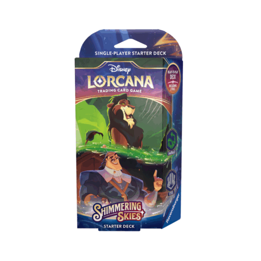 Lorcana TCG Shimmering Skies Starter Deck Emerald/Steel - EN