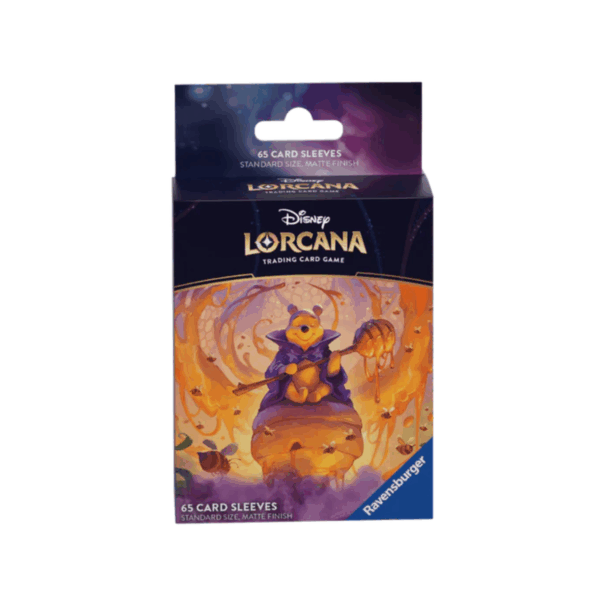 Lorcana TCG 65 Card Sleeves: Winnie The Pooh - Hunny Wizard