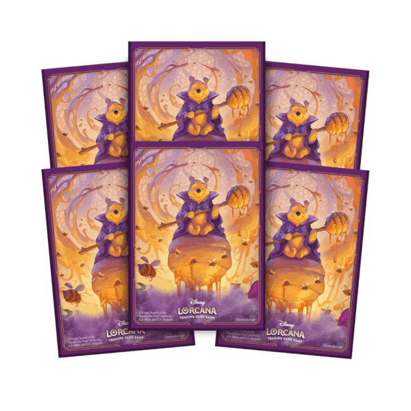 Lorcana TCG 65 Card Sleeves: Winnie The Pooh - Hunny Wizard