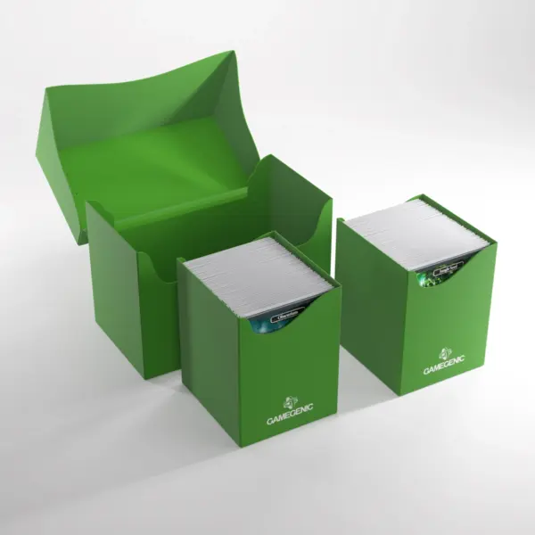 Gamegenic - Double Deck Holder 200+ XL Green