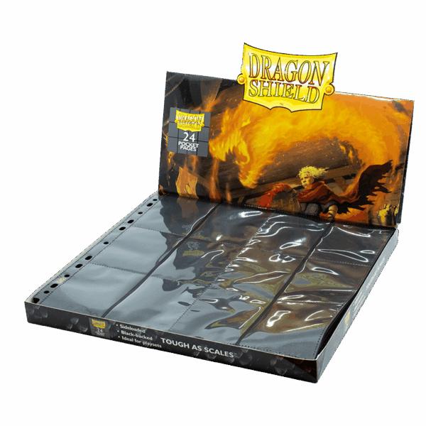 Dragon Shield 24-Pocket Pages Clear (50 pcs.)