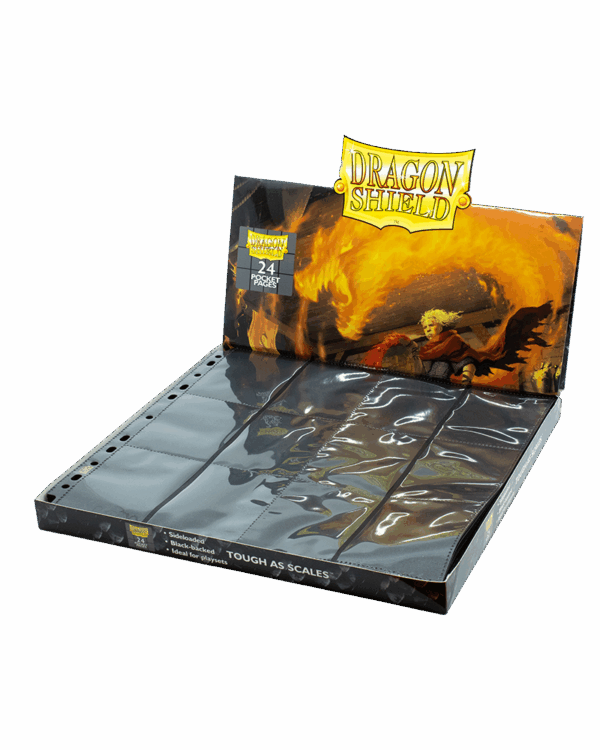 Dragon Shield 24-Pocket Pages Clear (50 pcs.)