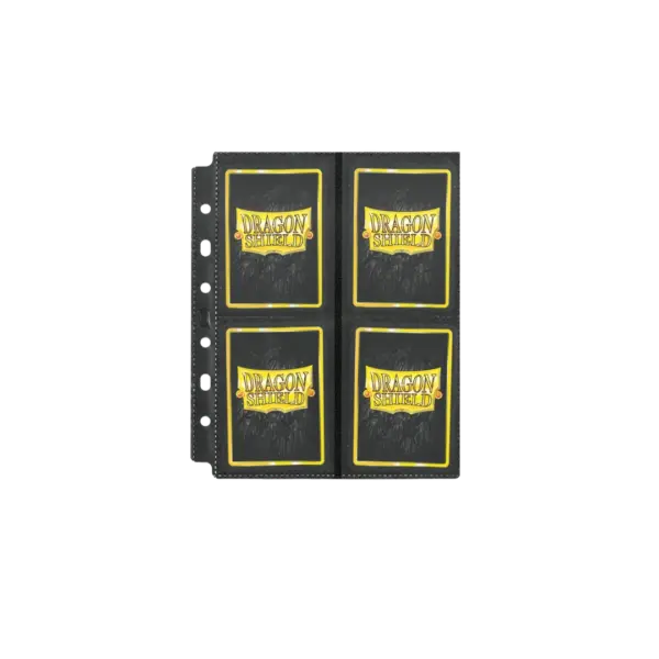 Dragon Shield 8-Pocket Pages - Sideloaded - Clear Front