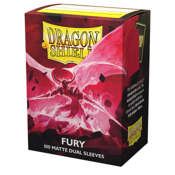 Dragon Shield Dual Matte Sleeves - Fury (100 Sleeves)