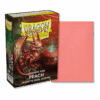 Dragon Shield Japanese size Matte Dual Sleeves - Peach Piip (60)