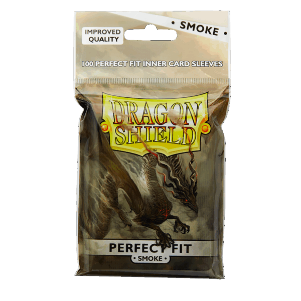 Dragon Shield - Smoke Perfect Fit Standard Size Sleeves