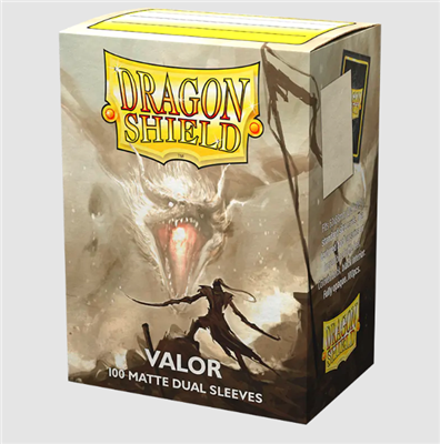 Dragon Shield Standard Size Matte Dual Sleeves - Valor