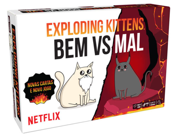 Exploding Kittens : Bem Vs Mal (Pt)