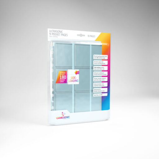 Ultrasonic 9-Pocket Pages Side-Loading