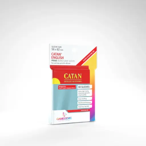Gamegenic - Catan Prime BG Sleeves 56 x 82 mm (50)