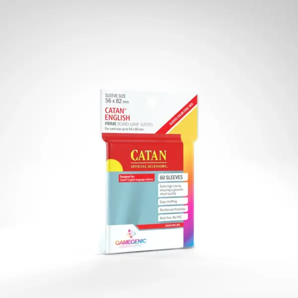 Gamegenic - Catan Prime BG Sleeves 56 x 82 mm (50)