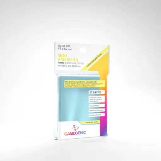 Gamegenic - Mini American Prime BG Sleeves 44 x 67 mm (50)
