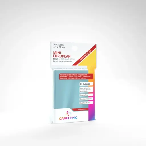 Gamegenic - Mini European Prime BG Sleeves 46 x 71 mm (50)