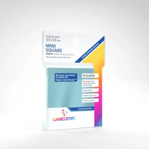 Gamegenic - Mini Square Prime BG Sleeves 53 x 53 mm (50)