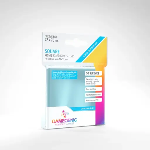 Gamegenic - Square-Sized Prime BG Sleeves 73 x 73 mm (50)
