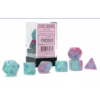 Chessex Gemini Gel Green-Pink/blue Polyhedral 7-Die Set