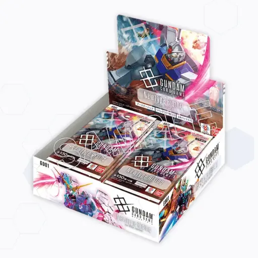 Gundam Card Game Booster Display Newtype Rising GD01 (24 Boosters) - EN