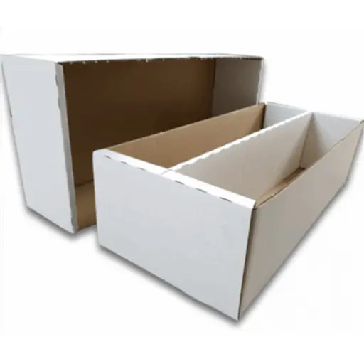 Cardbox / Fold-out Box with Lid for Storage of 2.000 Cards