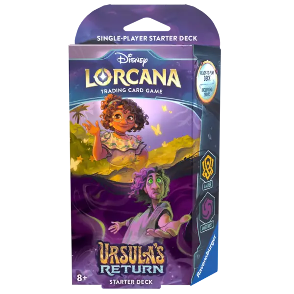 Lorcana TCG: Ursula's Return Starter Deck - Amber and Amethyst - EN