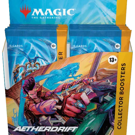 MTG - Aetherdrift Collector Display (12 packs) - EN