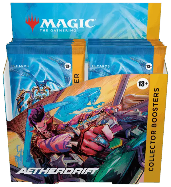 Mtg - Aetherdrift Collector Display Mtg - Aetherdrift Collector Display (12 Packs) - En