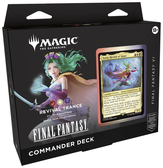 MTG - Final Fantasy Commander Deck - Revival Trance