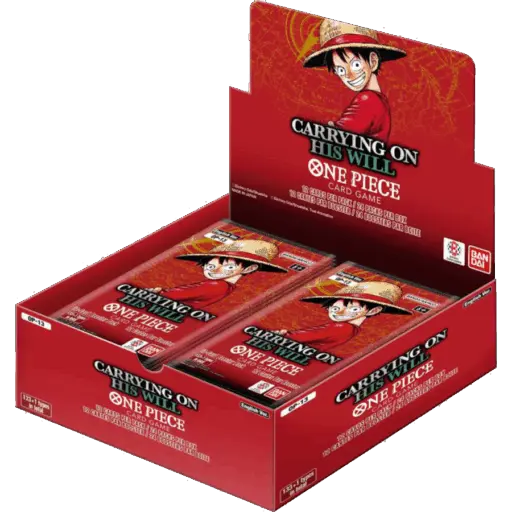 One Piece TCG - Carrying On His Will (OP-13) - Booster Display