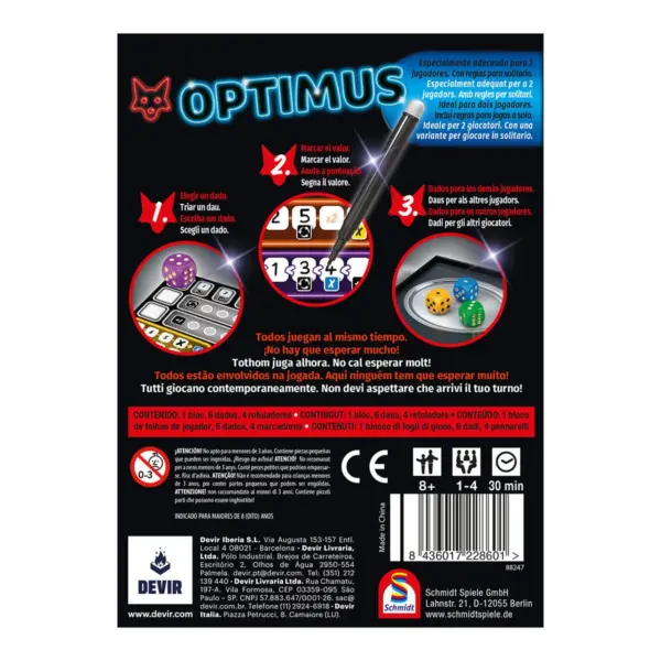 Optimus3 Optimus (Pt)