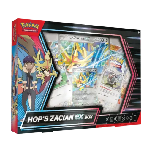Pokémon Hop's Zacian ex Box - EN