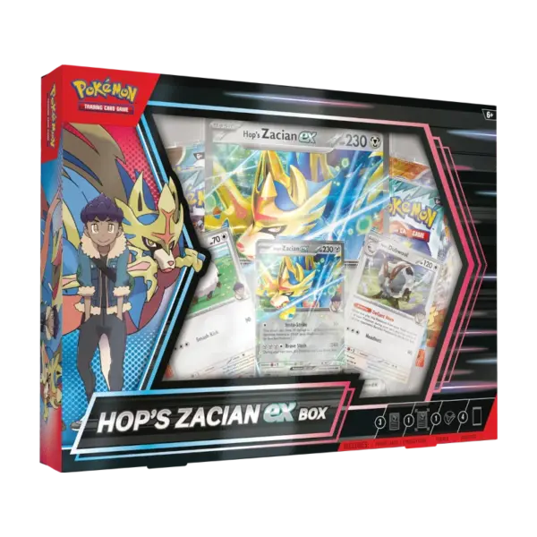 Pokémon Hop's Zacian ex Box - EN