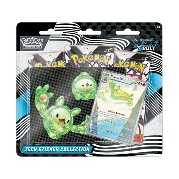 Pokémon Black Bolt - Tech Sticker Collection Reuniclus