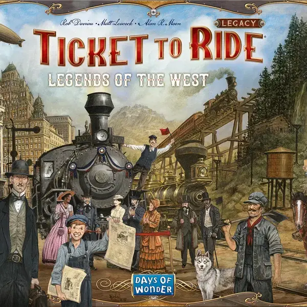 Ticket to Ride Legacy : Legends of the West - EN